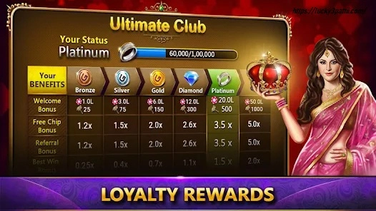 3 Patti Lucky 100 Bonus
